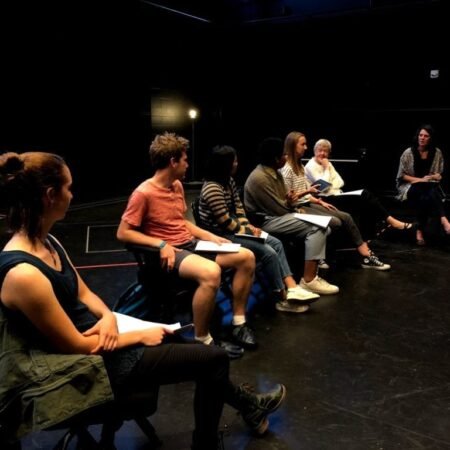 IPF Guest Playwrights Work with Students on Professional Productions in-the-Making